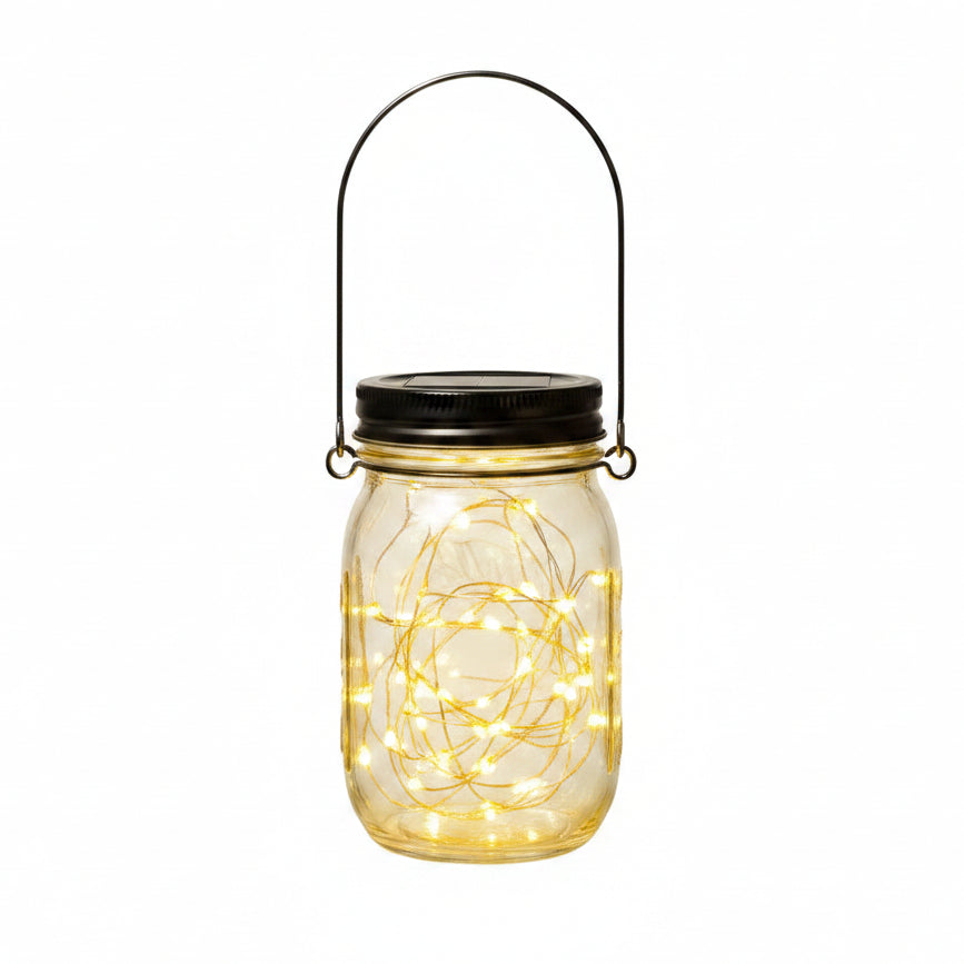 SUNACE Pack of 4 Solar Lanterns Outdoor Hanging 30 LED Warm White IP65 Waterproof Garden Lights